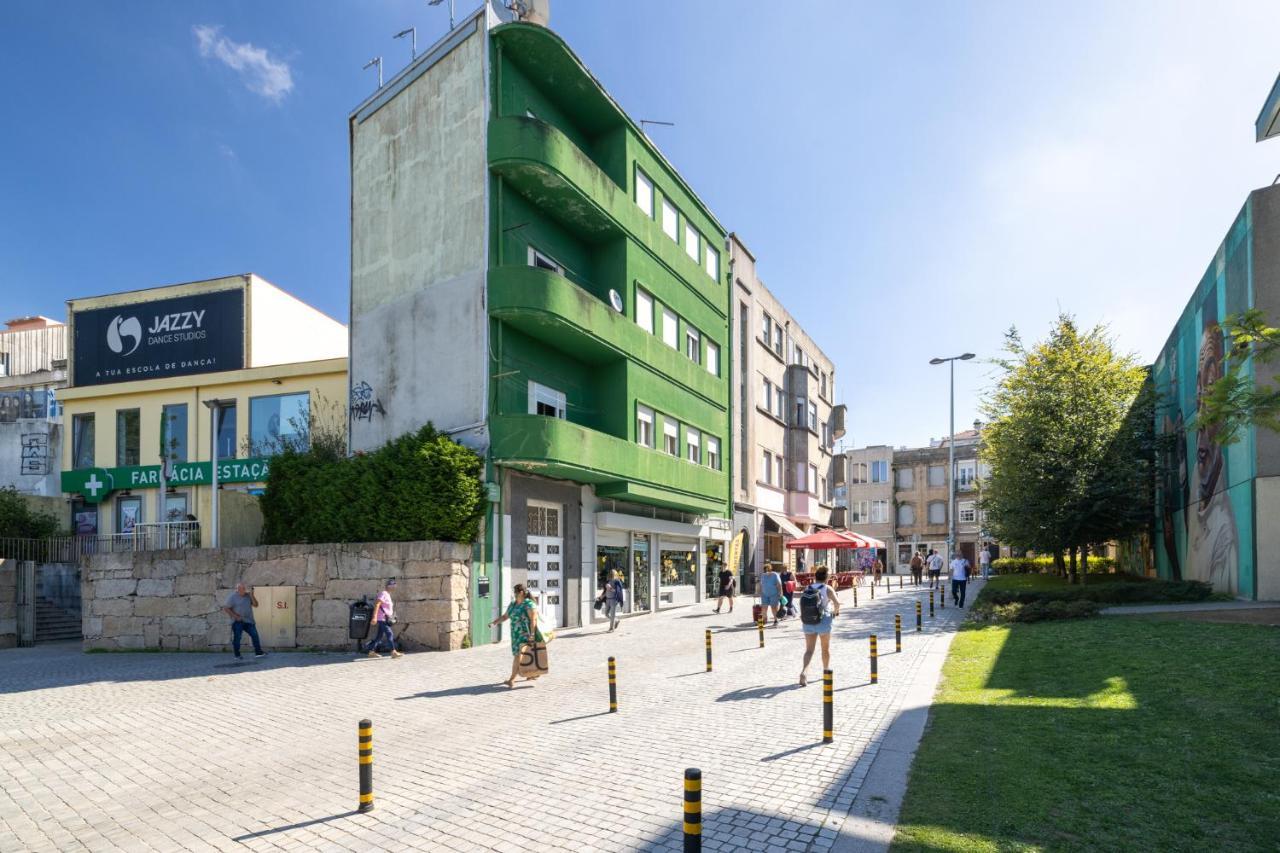 Ferienwohnung Downtown 2 Minutes By Walk To Center And Metro-Direct To Airpot T4 Porto Exterior foto